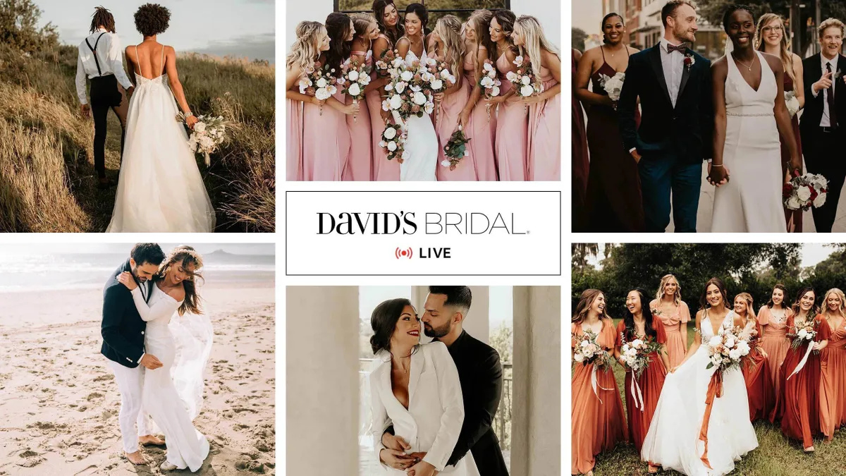 David's Bridal launches YouTube channel about weddings.