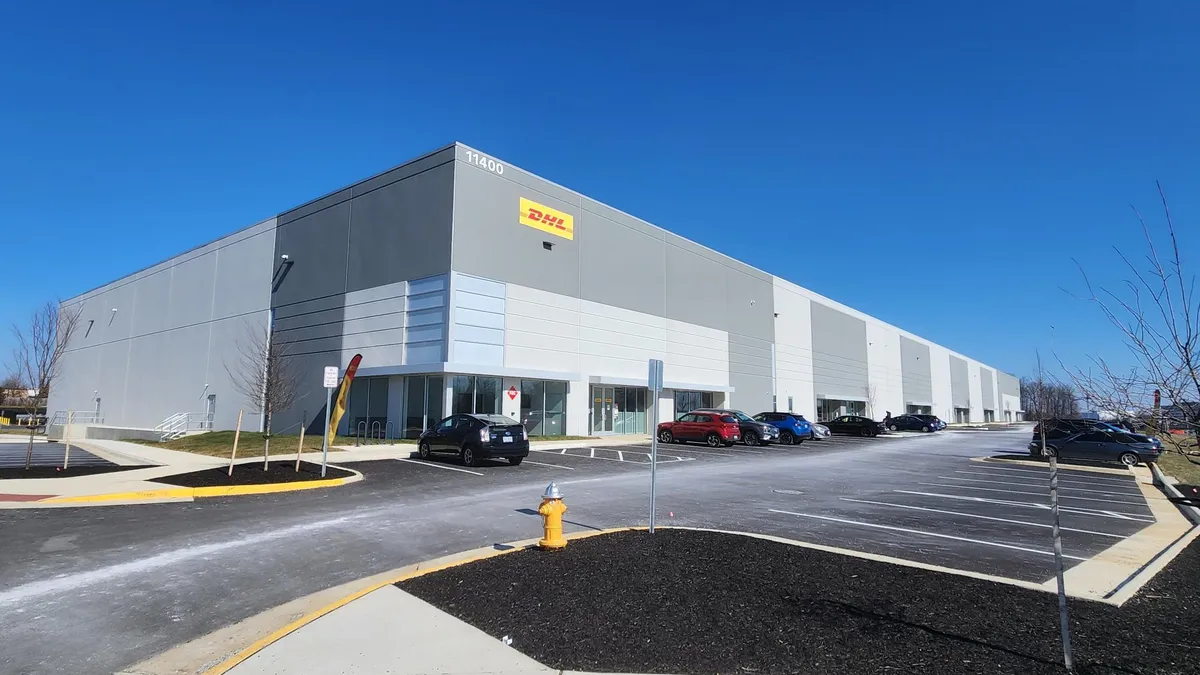 DHL eCommerce is relocation from Maryland to Virginia to increase capacity.