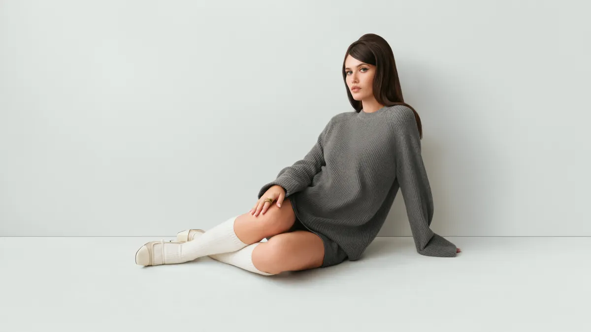 Sienna Spiro for Gap's 2025 "Give Your Gift" campaign.