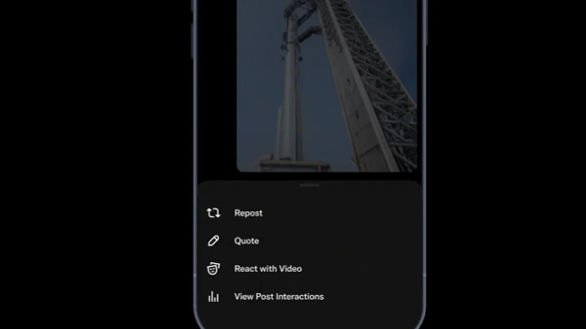 X React with Video