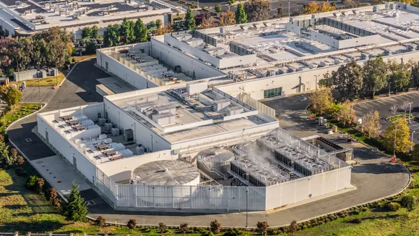 Aerial View Data Center