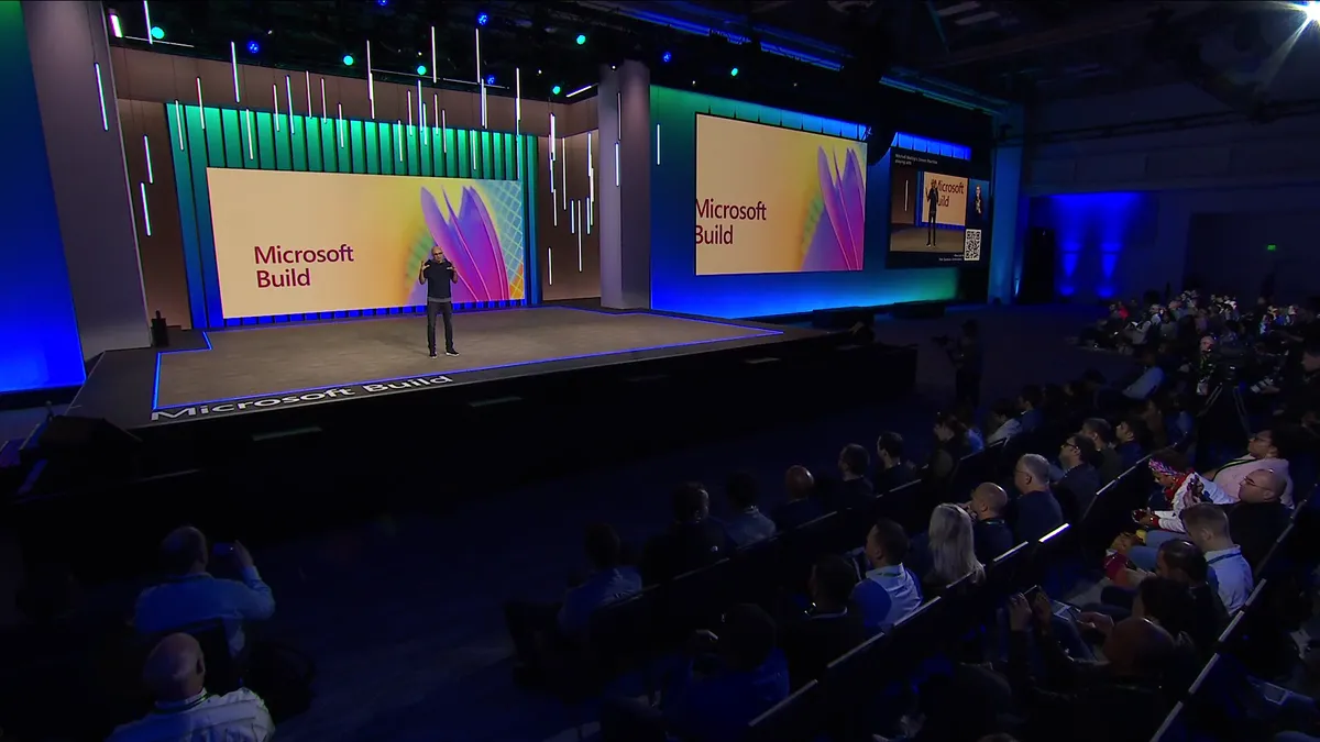 Screenshot: Microsoft Build Conference