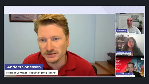 Virtual panelists on a screen