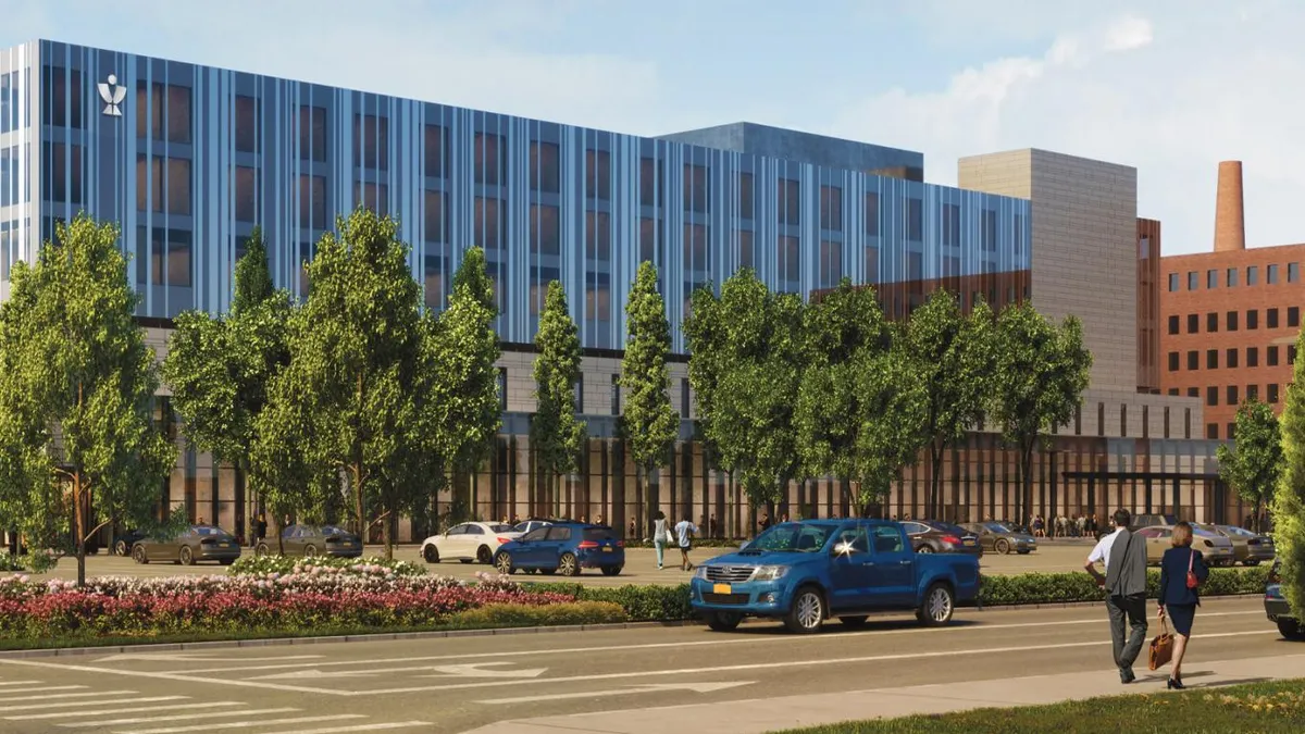 The Catholic Health Good Samaritan University Hospital's new Patient Care Pavilion