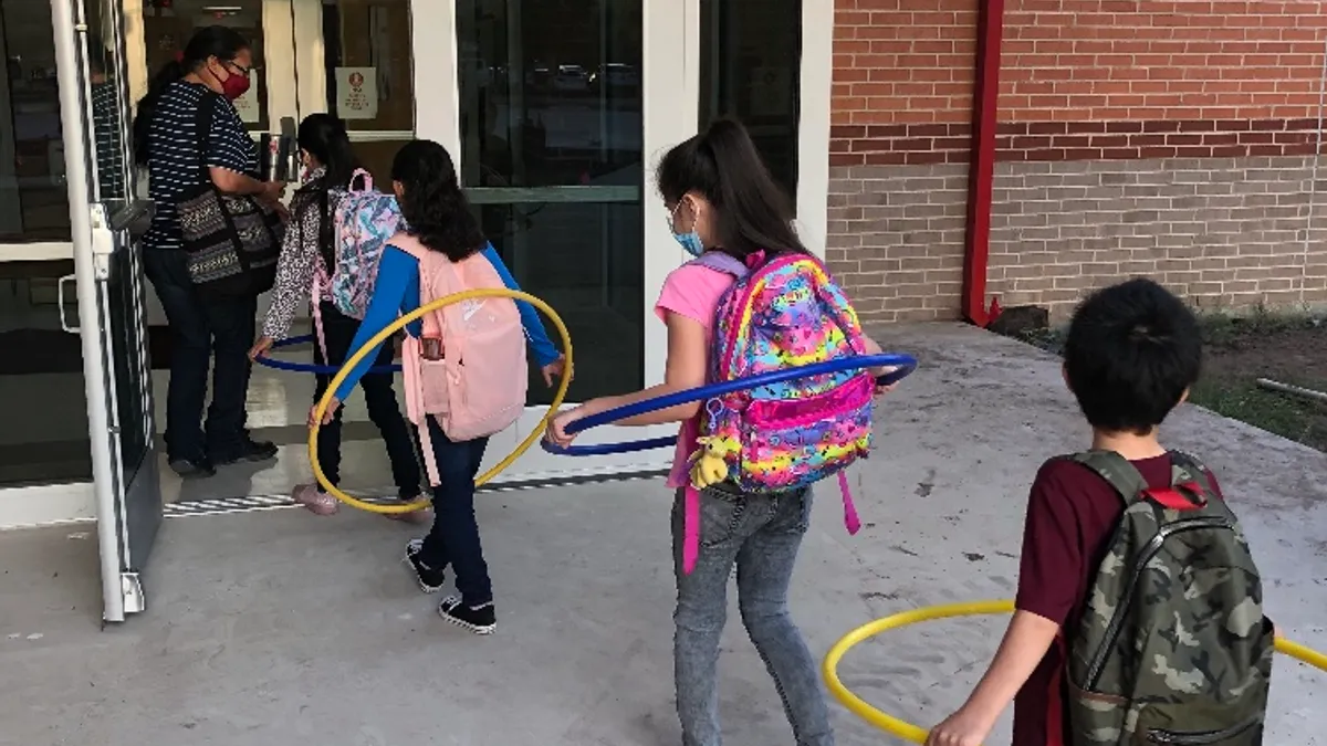 Students in Premont Independent School District in Premont, Texas, including those with disabilities, have the option of attending in person classes.