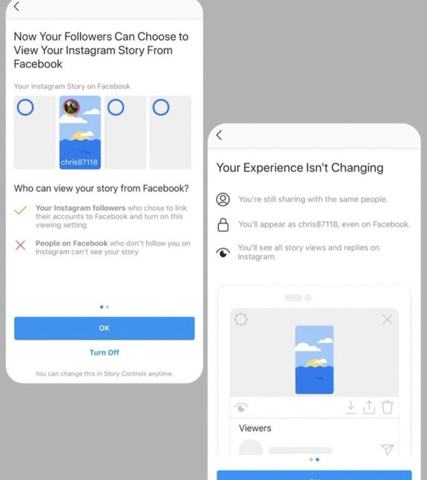 Instagram Stories on Facebook
