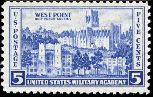 West Point stamp