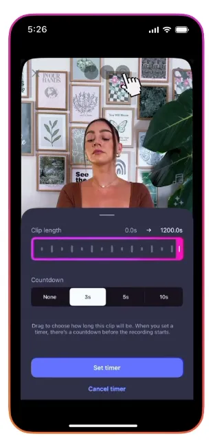 Instagram Reels camera updates