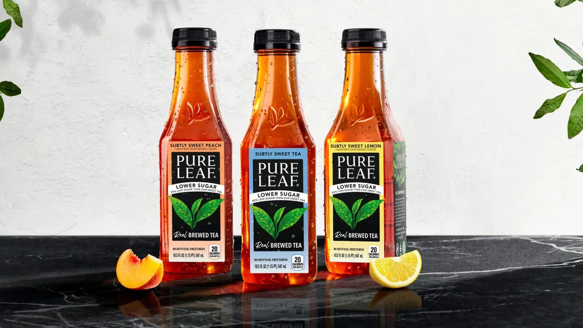 Pure Leaf, PepsiCo, tea, Unilever