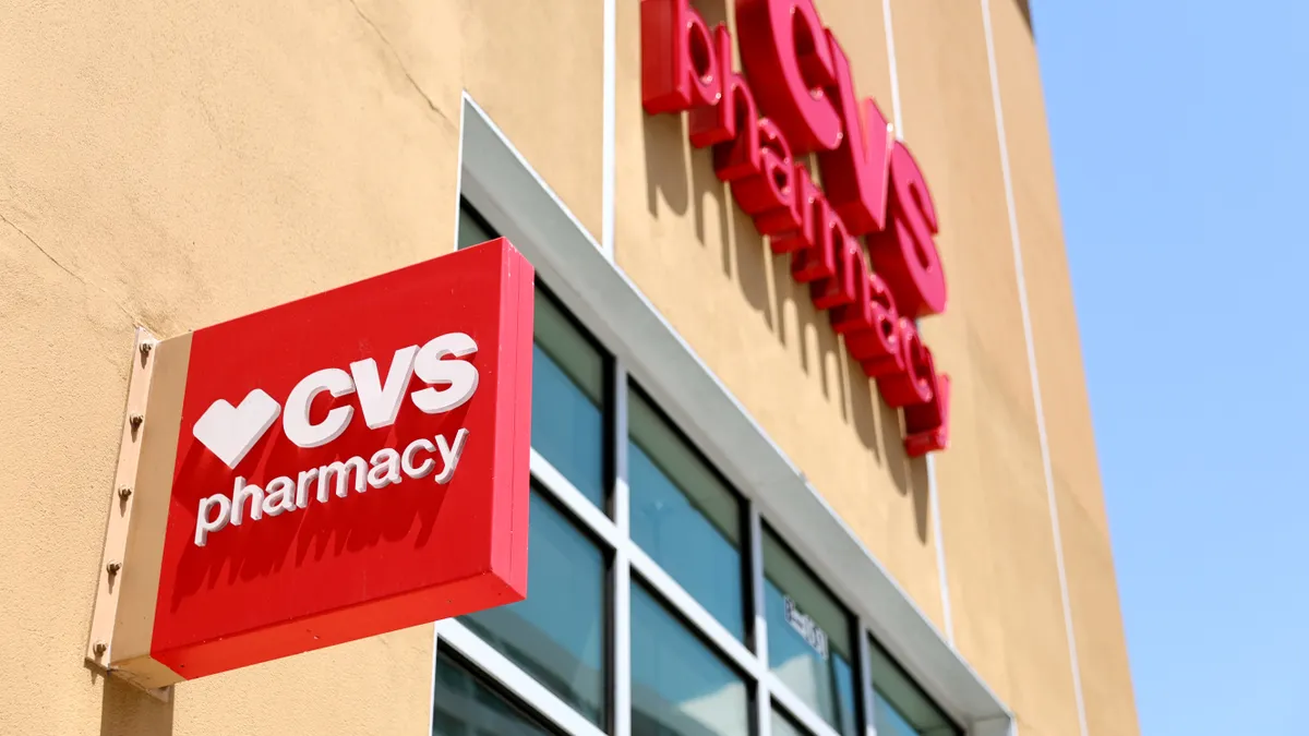 Shot of CVS Pharmacy logo