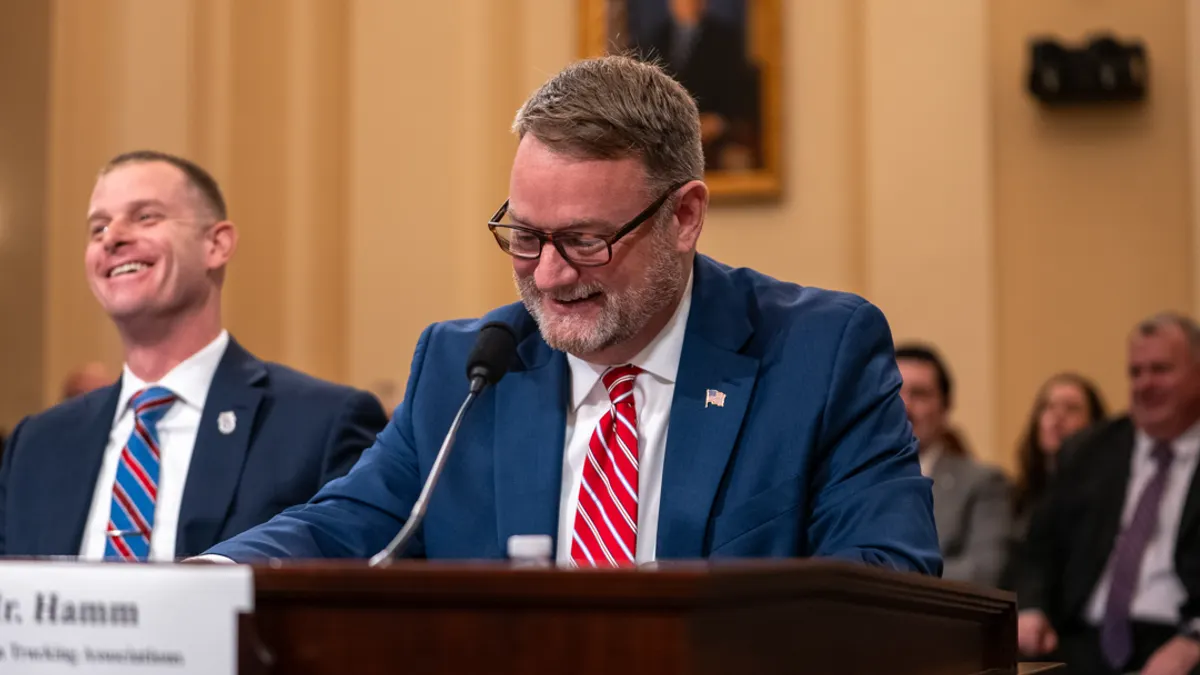 Werner Greg Hamm testify Congress