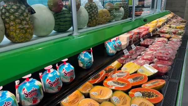 Goods at La Fruteria section of Vallarta supermarket