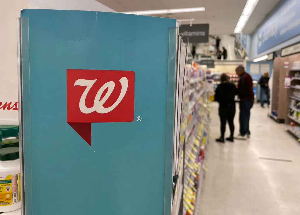 Walgreens inside store