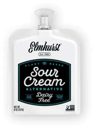 Elmhurst 1925 unveils plant-based sour cream alternative | Food Dive