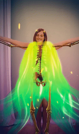 Snapchat 3D body scan