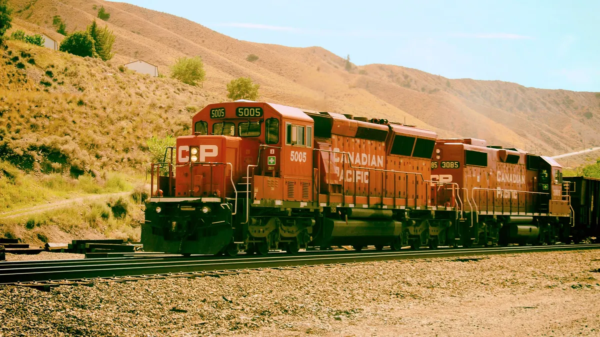 Canadian Pacific in Ashcroft, B.C. taken Aug. 29, 2019.