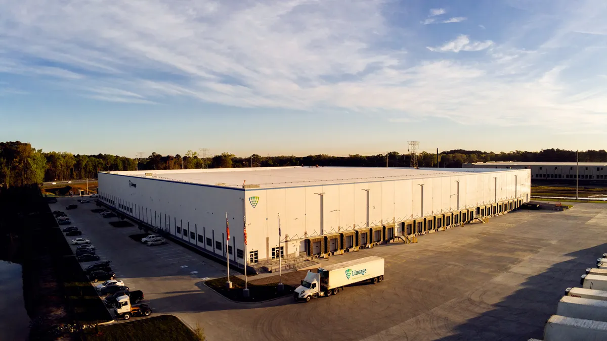 Lineage Logistics' Savannah Fresh-Port Wentworth facility near the Port of Savannah.