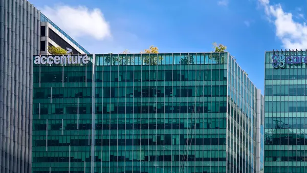 An Accenture office building located in Manila.