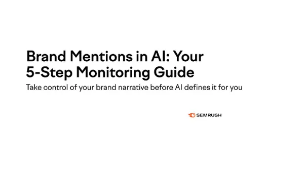 SEMRush AI monitoring