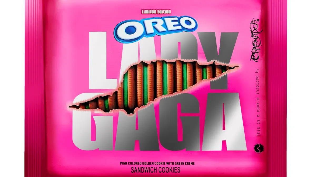 Oreo teams with Lady Gaga on feel-good 'Chromatic' tie-up