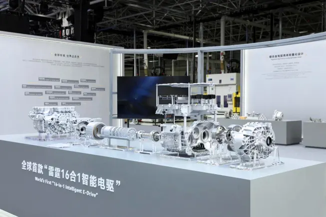 Geely claims record-setting performance and efficiency with downsized EV power units