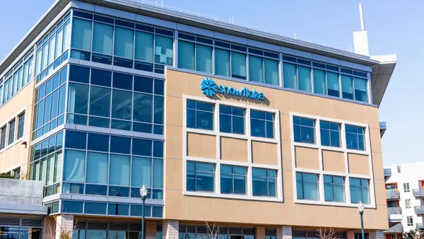 Snowflake's Silicon Valley corporate headquarters in Menlo Park, California, on Feb. 19, 2020.