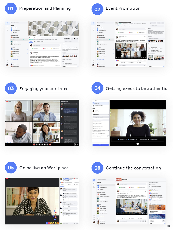 Facebook Workplace video guide