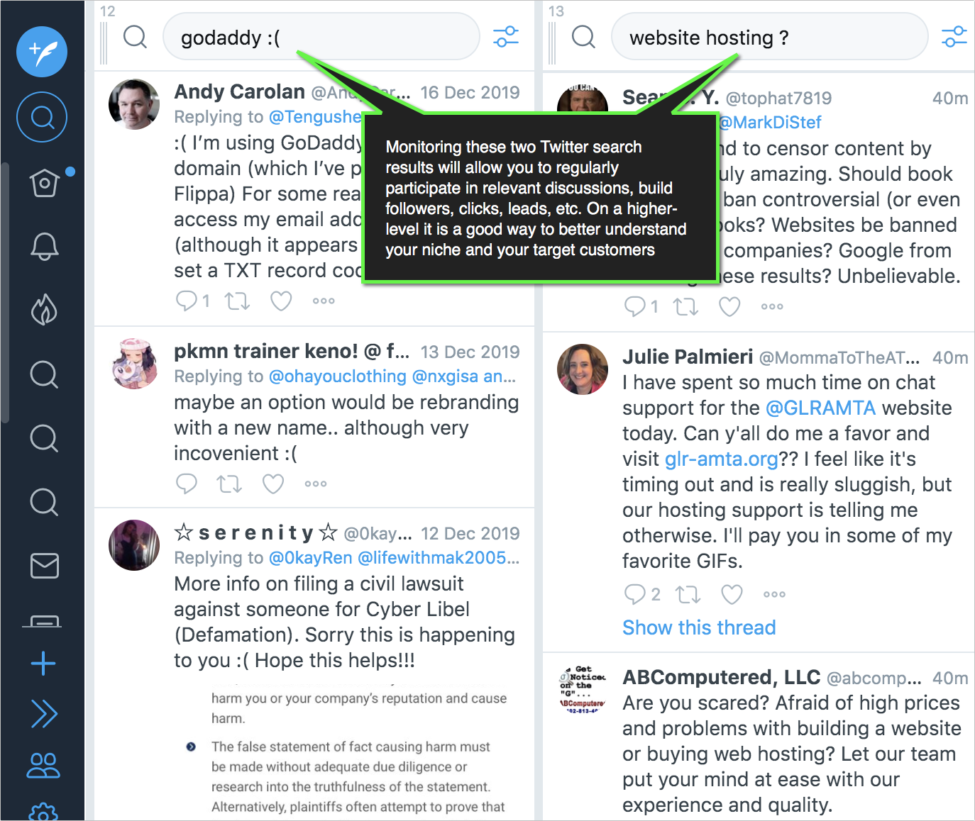 Monitor Twitter