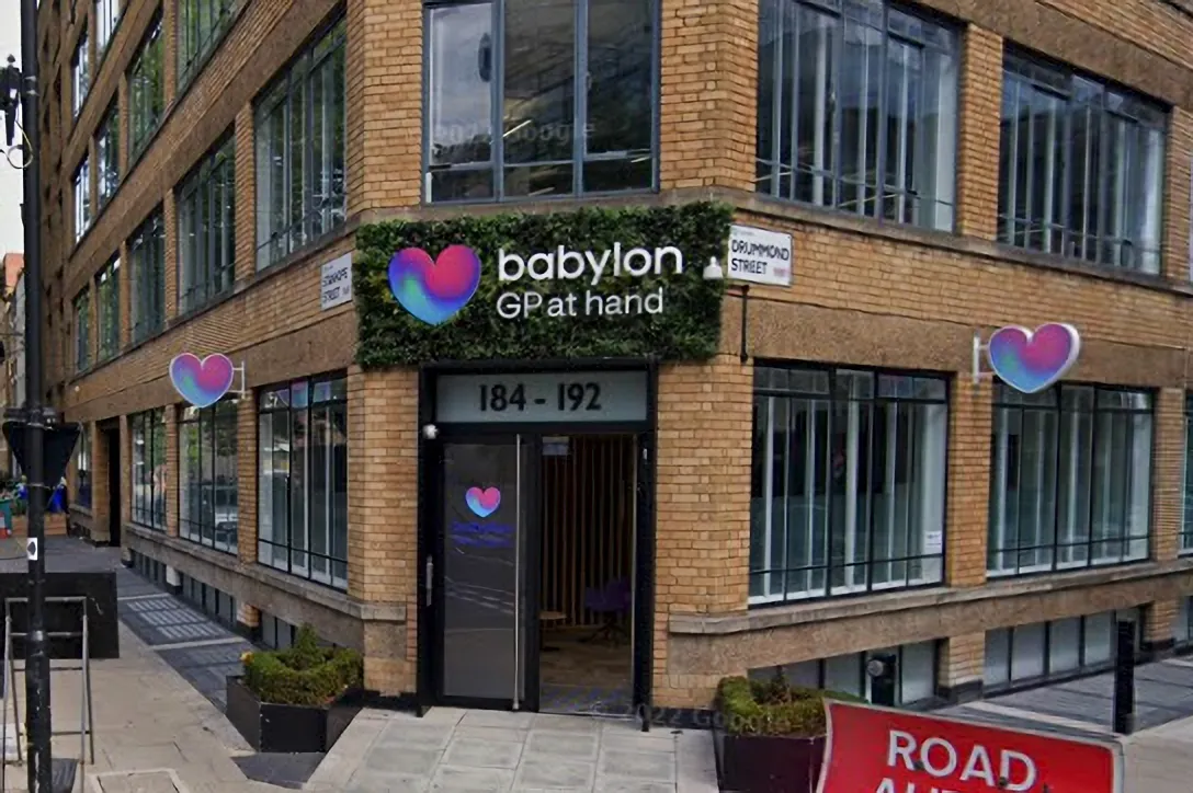 A Babylon Health building