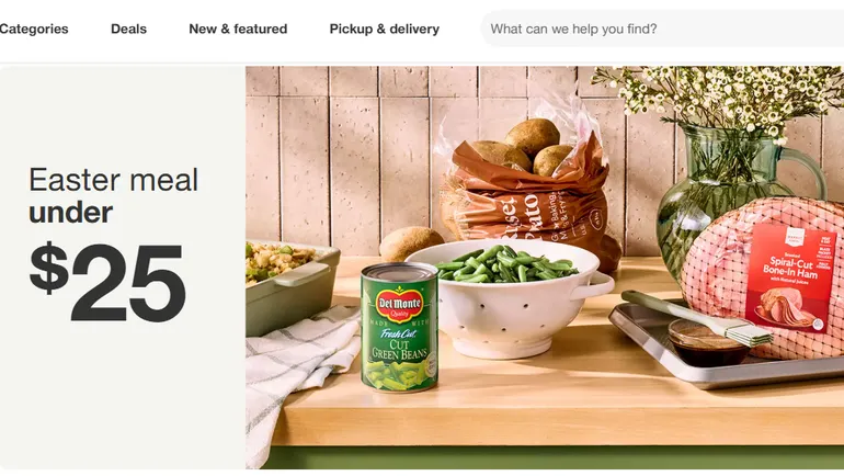 Target serves up Easter meal at last year’s price | Grocery Dive