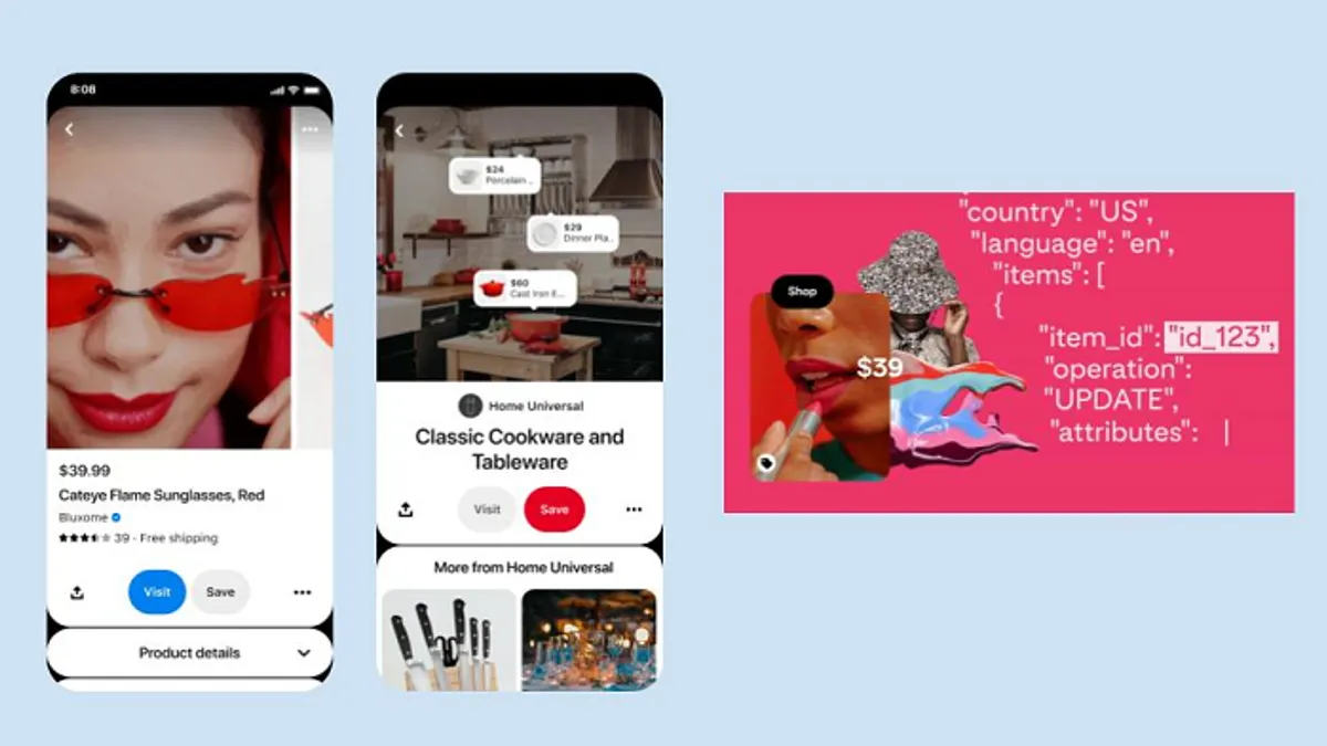 Pinterest shopping updates