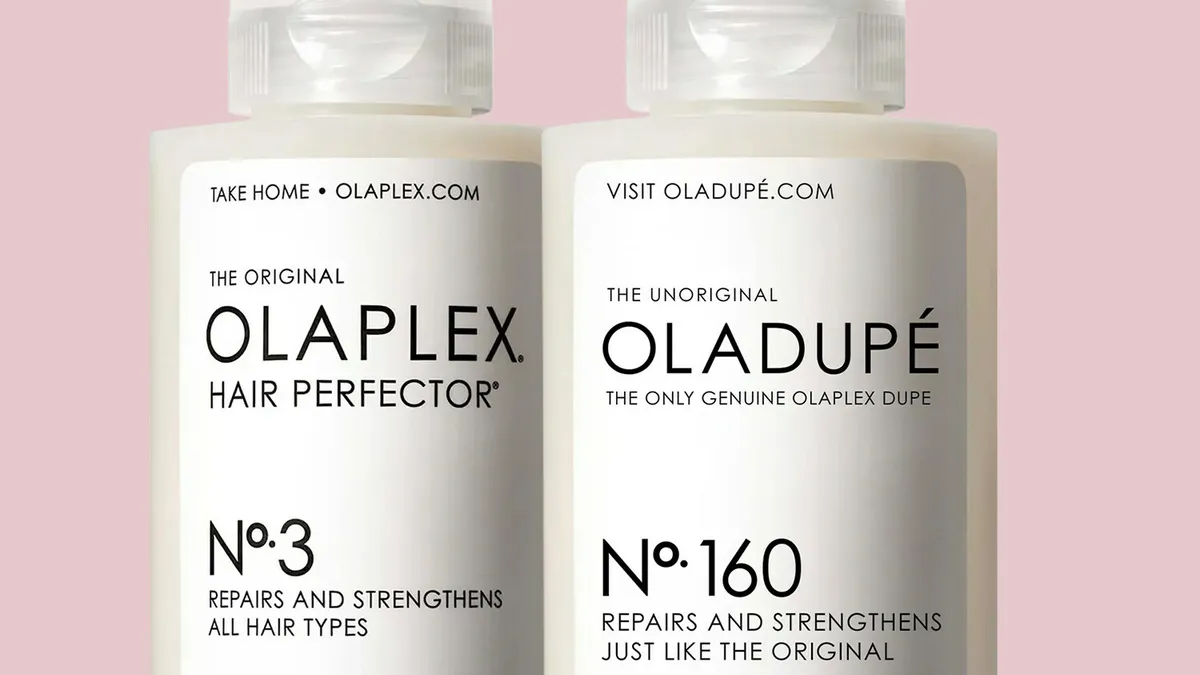 OLAPLEX DUPES THE DUPERS ON TIKTOK WITH OLADUPÉ, WHICH WAS REVEALED AS ITS BLOCKBUSTER NO. 3 HAIR PERFECTOR