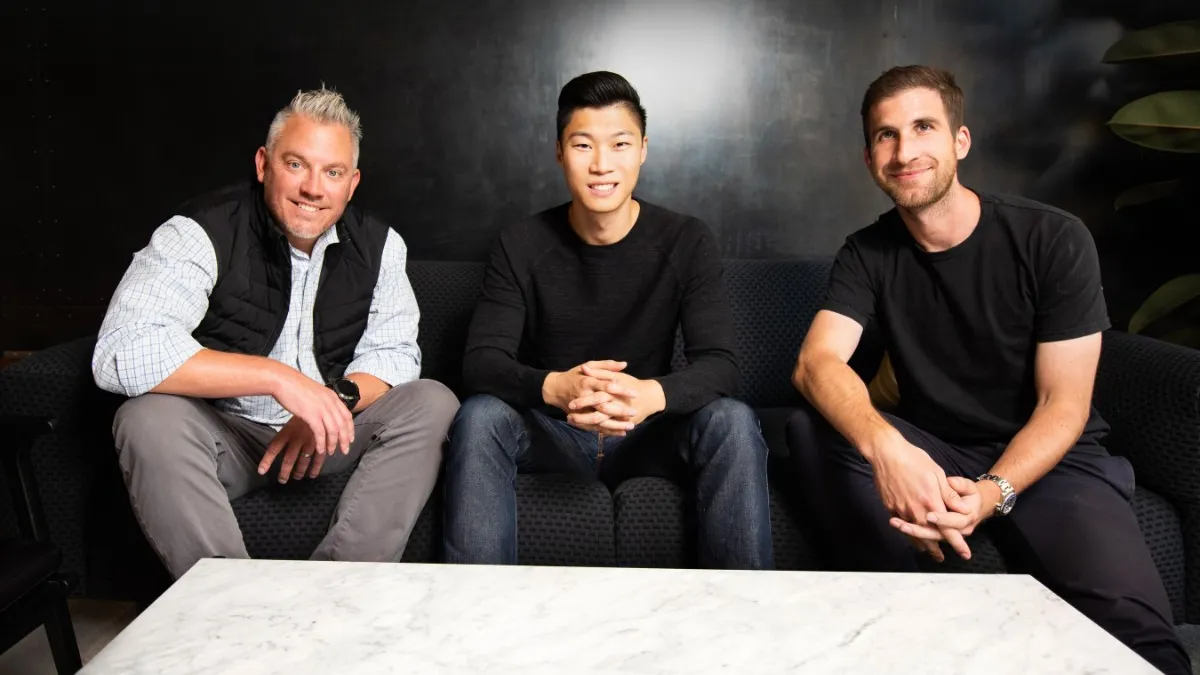 Virtual Kitchen Co. co-founders Andro Randonich, Ken Chong, Matt Sawchuck