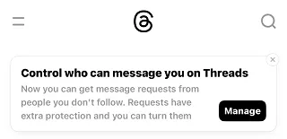 Threads DMs