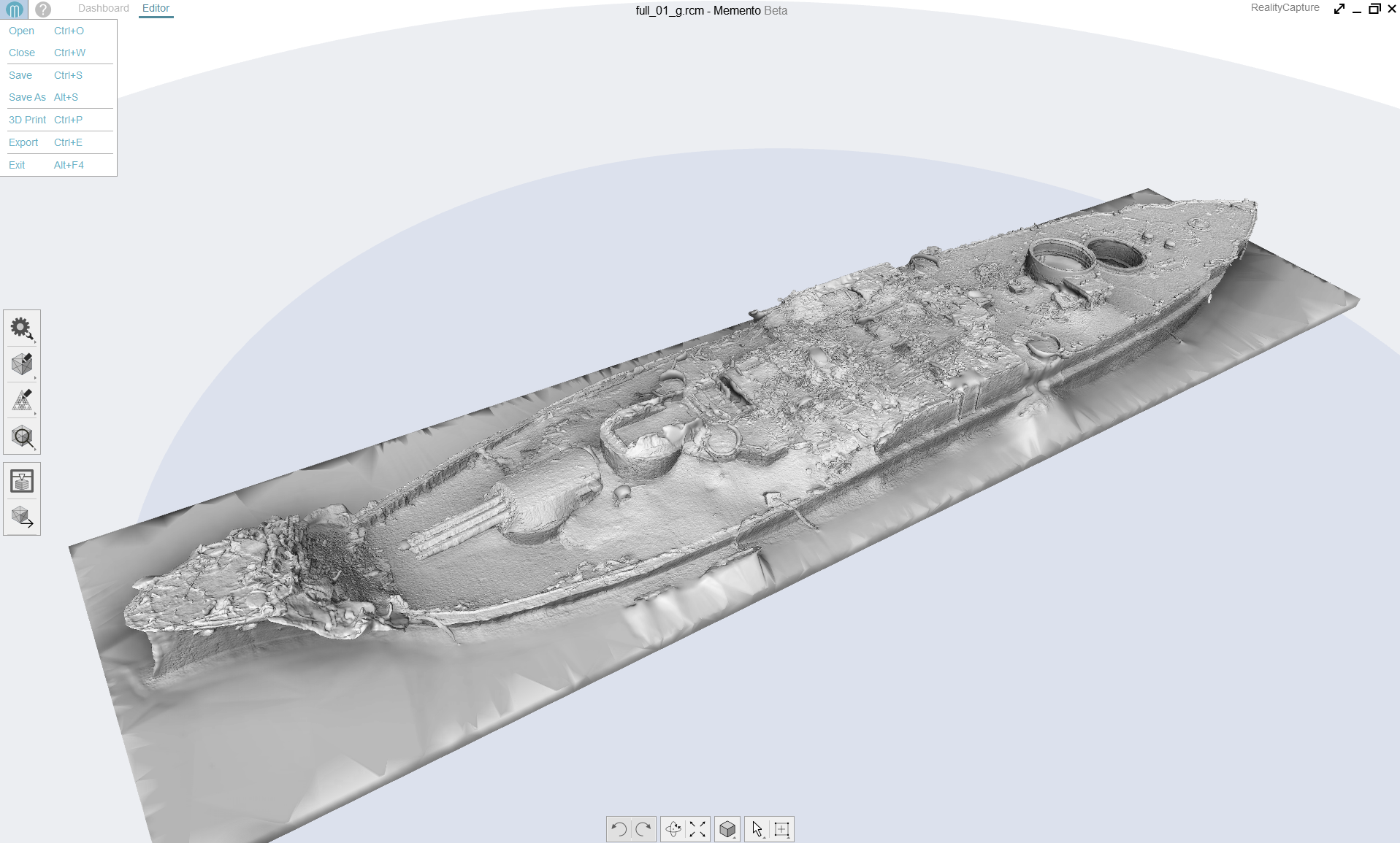 USS Arizona mesh