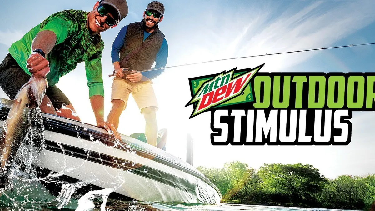 Mountain Dew creates stimulus campaign to support hunting and fishing