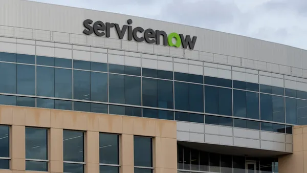 The ServiceNow headquarters campus in Santa Clara, California on Feb. 21, 2024.