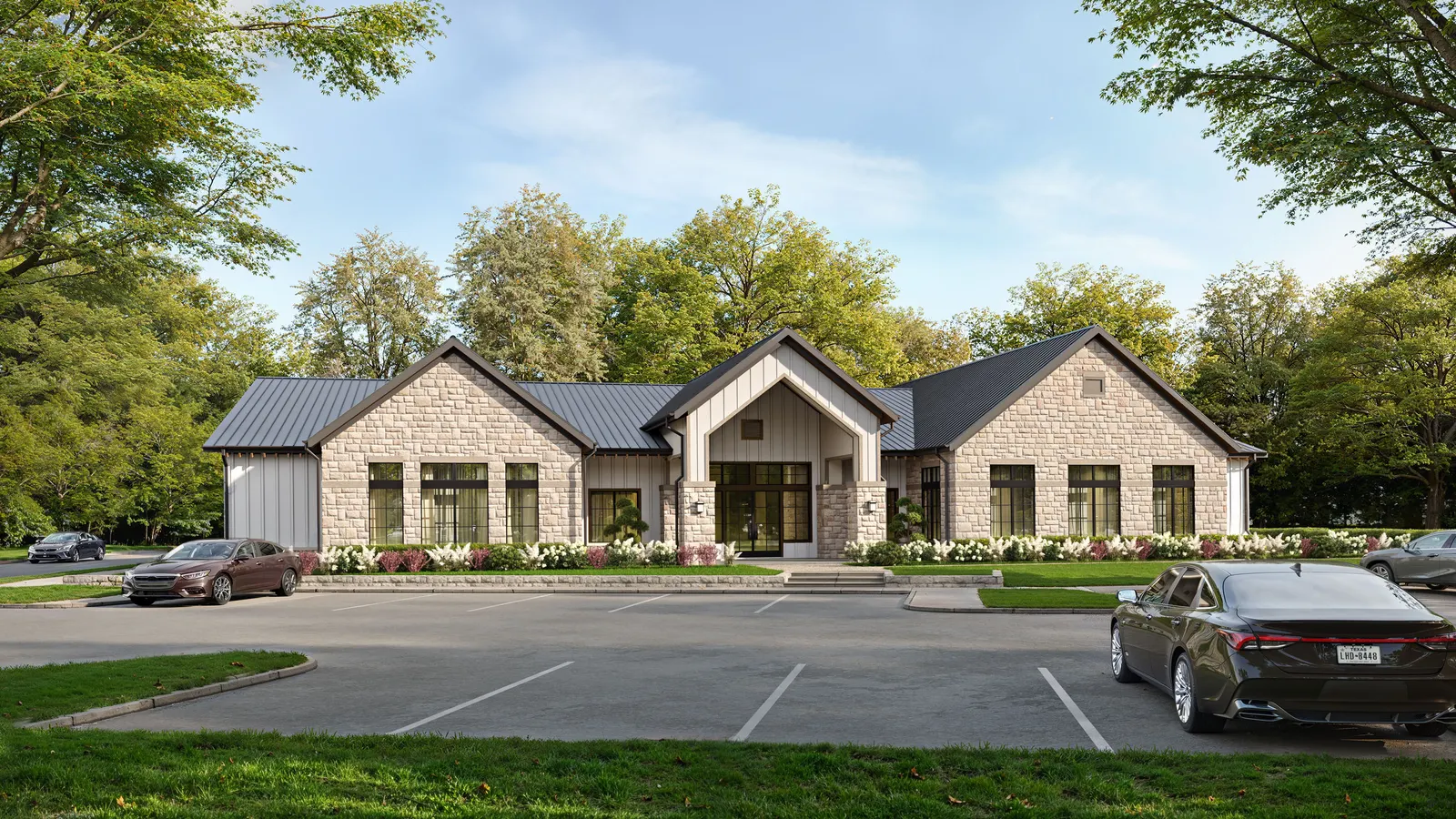 Rendering of a townhome in Texas.