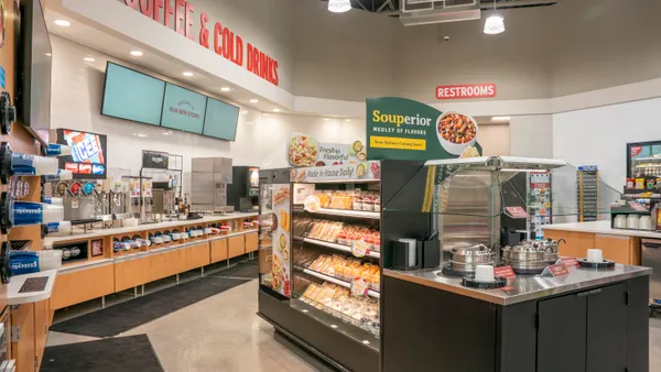 Pilot's store remodels are focused on meal options, including grab-and-go selections.