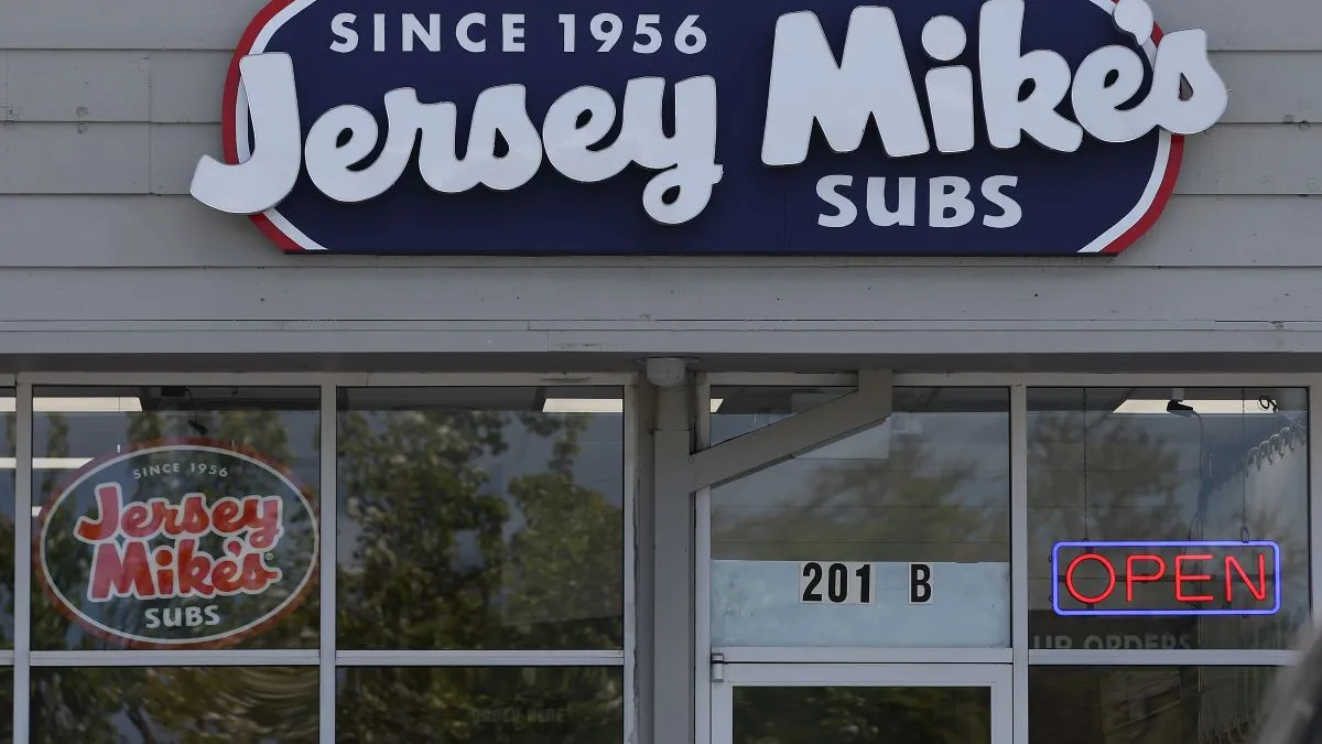 A sign that says "Since 1956 Jersey Miek's Subs"