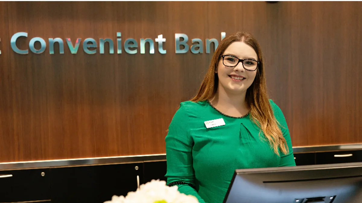 TD Bank teller