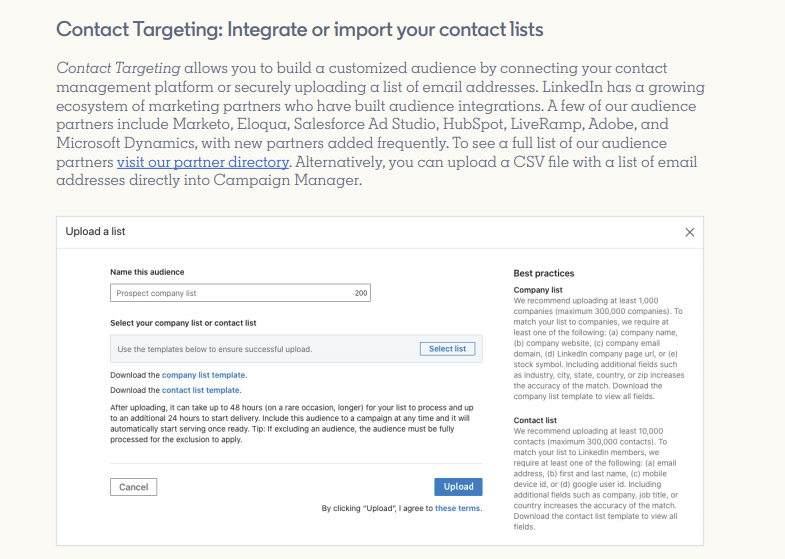 LinkedIn ad targeting guide