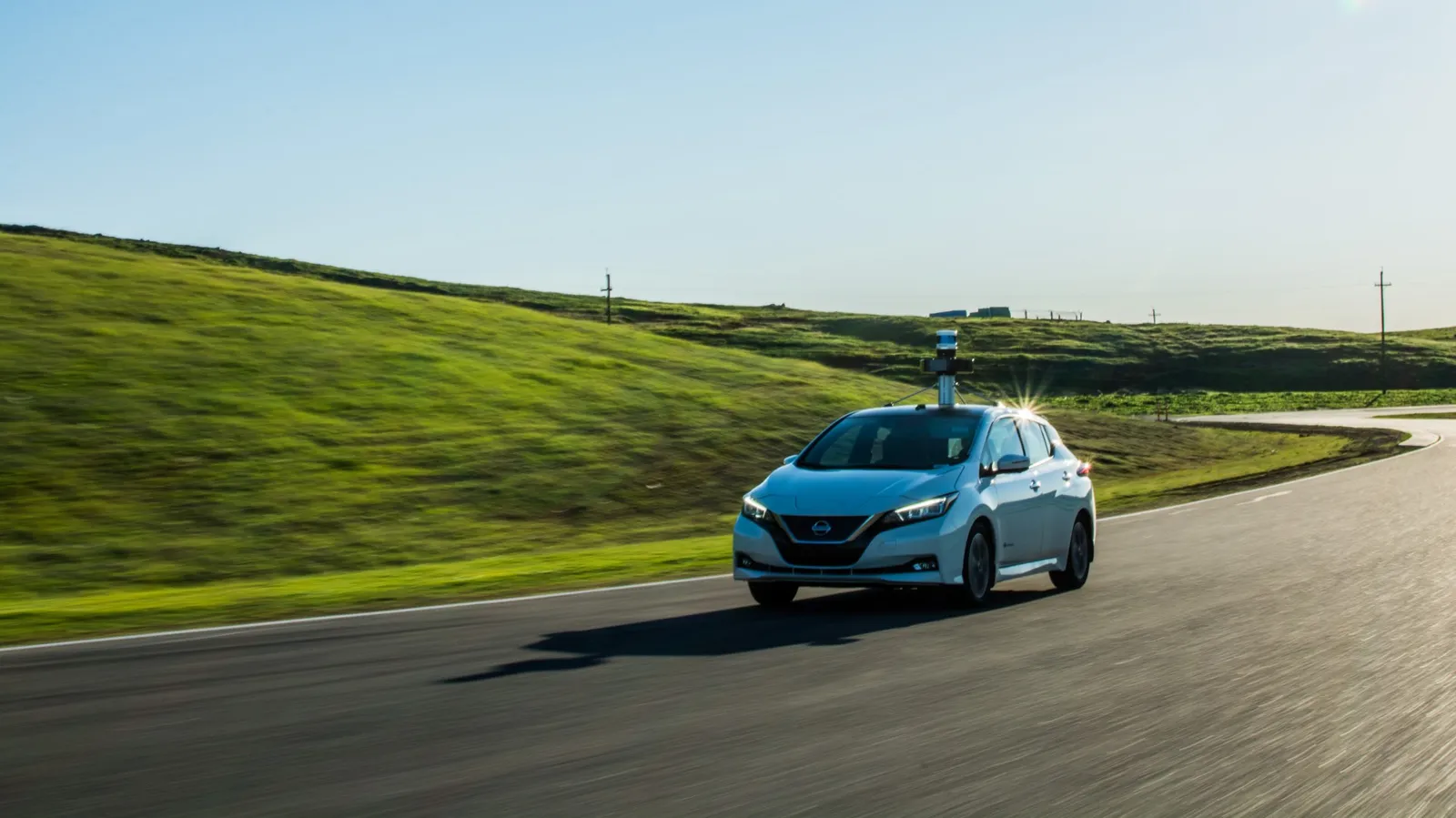 Nissan Leaf autonomous tech Silicon Valley