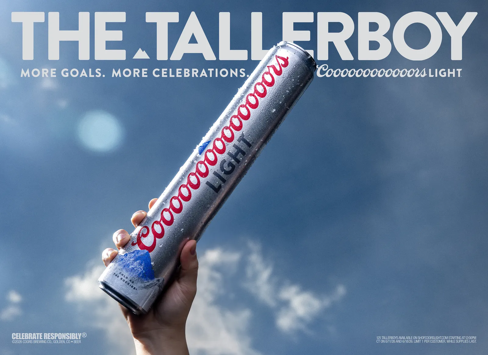 Coors Tallerboy marketing image