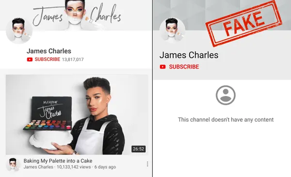 YouTube channel handles