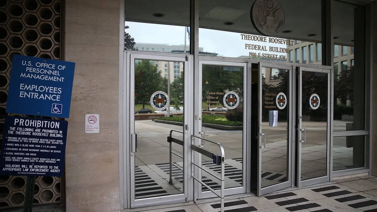 Office of Personnel Management headquarters in Washington