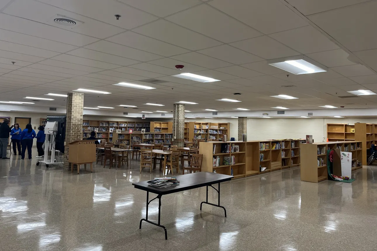 A school library