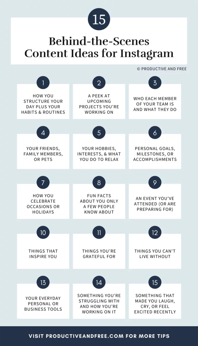 15 Instagram content ideas