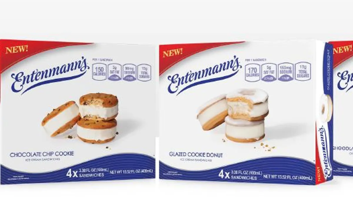 Entenmann's, bimbo, ice cream