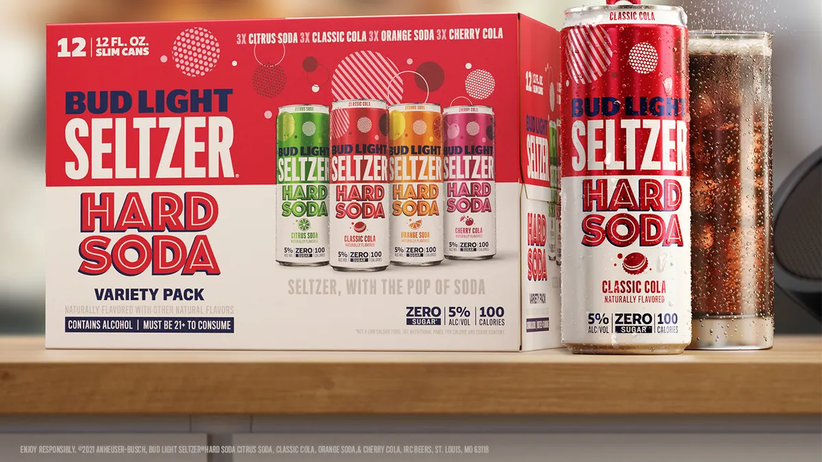 bud light,  hard soda, budweiser, anheuser busch